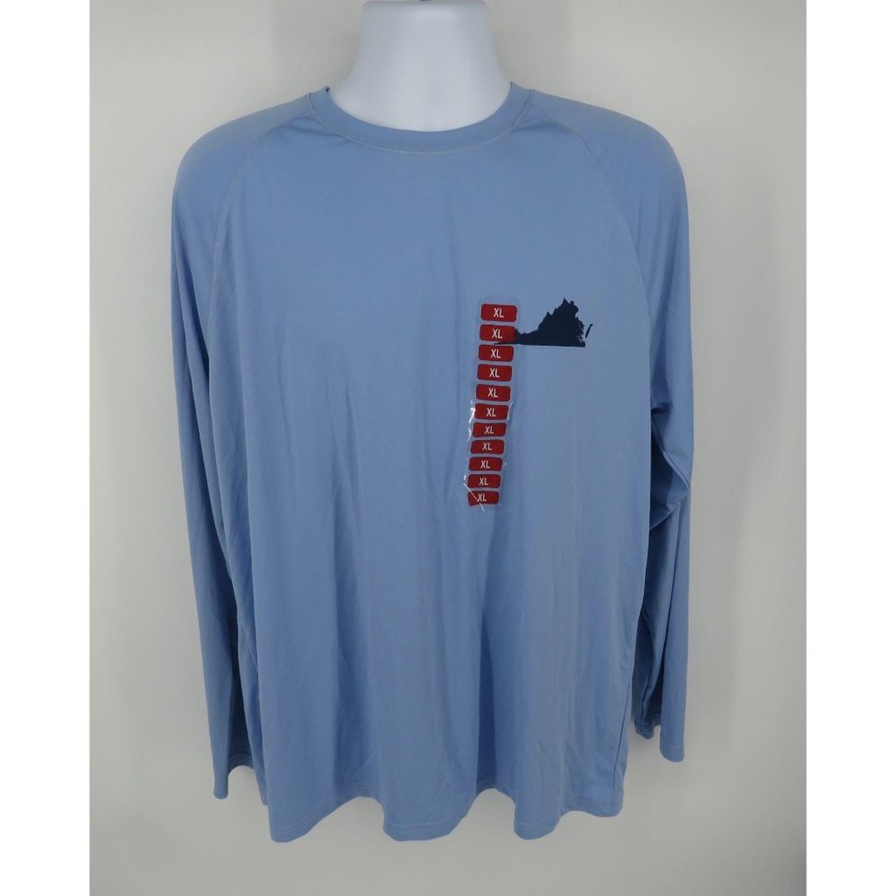 State Of Mine Mens Blue Virginia Shirt XL